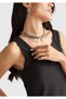 Women's Black Alpaca and Wool Blend Knitwear Tank Top - 6