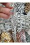 Crystalized Stone Decorative Strip Applique Accessory Processing Strip Hobby 1 Mt - 4