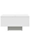 Coffee Table White 60x60x31.5 cm Engineered Wood - 5