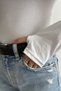 Women's Turtleneck Finger Detail Finger-Looped Blouse - 2