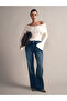 60252 Zippered Corded Fabric Knitwear Top-Natural