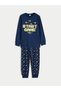 Vizyon New Season Crew Neck Printed Boys' Pajama Set