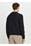 Crew Neck Standard Black Men's Sweater Ace049261479_Syh - 5