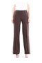 Wide Leg Maxi Length Fabric Pants - 6