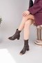 Zippered Stretch Boots with Non-Slip Sole and Toe Accessories - 3