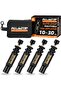 ALL-TOP Adjustable Auto-Stop Tire Deflator Valve Kit (10-30 PSI) 4 PCS Screw-on Tyre Air Down Tool f