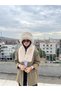 Women's Faux Fur Hat and Scarf Set – Soft Texture, Luxurious & Stylish Look for Cold Weather - 2