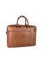 Men's Tan Color 15 & 16 Inch Briefcase and Laptop Bag - 5