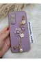Vivo Y31 2021 Compatible Flowered Stone Laser Cut Shiny Case - 2