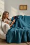 Muslin Bedspread Ultra Soft High Quality 4 Layers Muslin Pike (Single Size (240X280 cm)