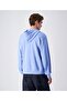 Icons Hooded Sweatshirt Blue Men's Sweatshirt -220783-Bs186 - 2