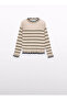 Abel Lula Girls' Striped Knit Sweater - 3