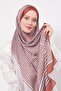 Orange claw pattern brand shawl