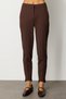 Elastic waist tight leg trousers - 4
