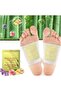 Foot Pads 50Pcs Ginger Foot Patch with Bamboo Vinegar & Ginger Powder