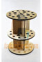 Wooden Brush Organizer and Drying Stand Organizer Holder - 2