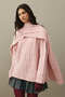 Hair Braid Scarf Sweater Pink - 5