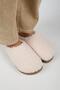 (Orlina) Women's Tedy Sabo Platform Beige Slippers - 2