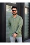 4-Piece Men's Flowy Long Sleeve Aerobin Fabric Shirt Set - 3