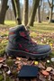 Unisex Winter Non-Slip Sole Fur Zippered Children's Boots - Black