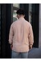2-Piece Men's Flowy Long Sleeve Aerobin Fabric Shirt Set - 3