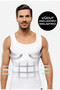 Men's Corset Sports Bra Recovery Bra Ultra Firming Bra - 3
