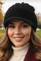 Women's Double Layered Knitted Beanie Knitwear Beanie - 7