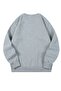 Men's Minimal Dağ Printed Black Gray Oversized Sweatshirt - 2