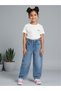 Girl's Wide Baggy Fit Wide Leg Jeans