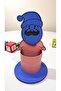 Santa Claus Pen Holder 3 mm Mdf Wood