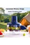 Automatic Electric Vegetable & Grape Peeler - Rechargeable Stainless Steel Garlic Peeling Machine - 4
