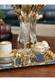 1 Piece Gold-Chariot - Horse Turkish Delight Holder-Table Decor-Luxury Coffee Side Turkish Delight Holder-Cast Frame - 8