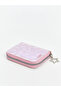 Pink Barbie Printed Zippered Girl's Wallet - 3