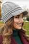 Women's Double Layered Knitted Beanie Knitwear Beanie - 4