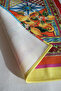 40X140Cm Woven Stain Resistant Printed Thai Feather Fabric Table Cloth Decorative Runner Washable - 6