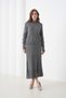 Women's Pleated Skirt Sweater V Design Suitable for Hijab Knitted Sweater Skirt Set