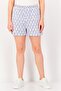Women Textured Basic Shorts, Multicolor