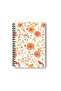 Autumn Leaves Design Wire Spiral A5 Unlined 4-Piece Souvenir, Memory, School Notebook Set - 5
