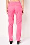 Women Regular Fit Solid Stretchable Formal Pants, Pink - 2