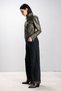Rania Women's Mock Neck Slimfit Real Leather Coat - 4