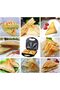 3-in-1 Sandwich Press Grill - Breakfast Sandwich Maker Panini Press with Detachable Non-stick Plates - 5