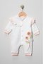 Baby Girl Tulle Dress with Flower Details
