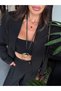 Lightweight Shoulder Pad Piece Premium Quality Lined Oversized Standard Blazer Jacket Palazzo Pants Double Suit - 4