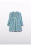 Abel&Lula Baby Girl Pleated Dress Green - 2