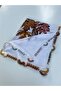 Handcrafted Needle Embroidered Writing/Needlework/Needlework Bait/Handcrafted Cheesecloth/Head Cover - 3