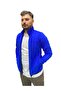 Anti-Pilling Cold-Proof 3-Pocket Fleece Jacket Cobalt Blue - 2