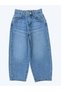 Girl's Wide Baggy Fit Wide Leg Jeans - 4