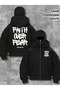 Snow Masked Ninja Unisex Sweatshirt Cardigan 2Strands Thick Fleece