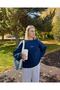 İndigo Oversize Sweatshirt - 4