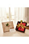 Luxury Vintage Leather Notebook Leaf Detailed Souvenir Diary Set with Antique Pages Boxed Vip Pen Gift - 3